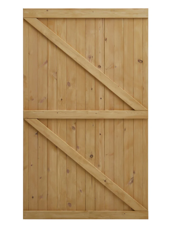 91CM Wide Pine Wood Garden Gate with Latch