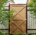 183CM Height Pine Wood Garden Gate