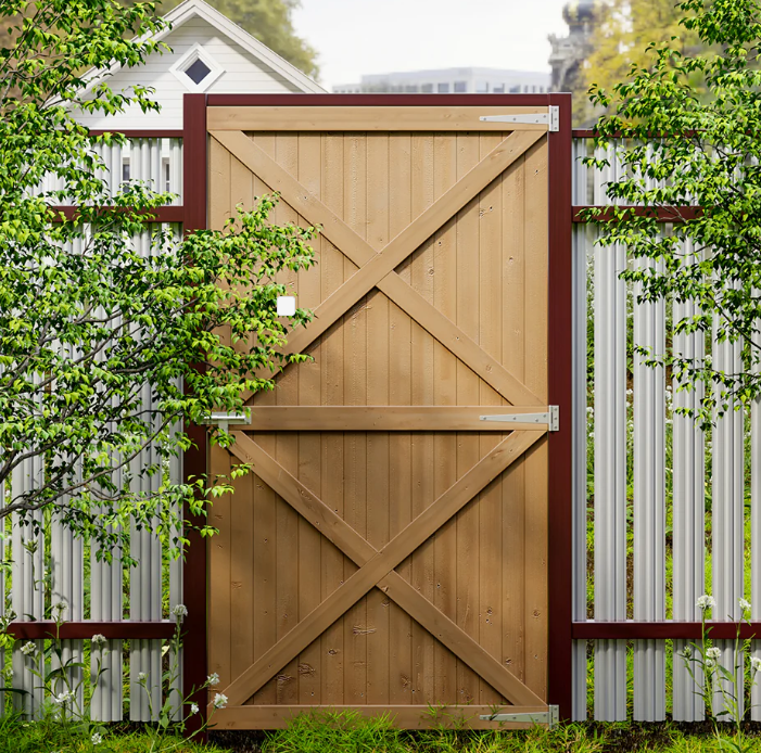 183CM Height Pine Wood Garden Gate