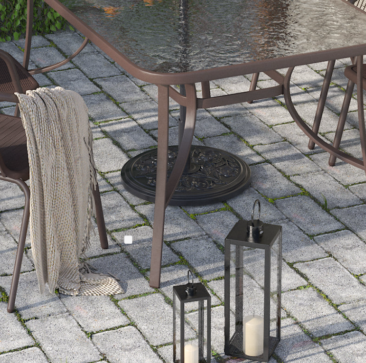 Resin Umbrella Base Heavy Duty Outdoor Parasol Stand